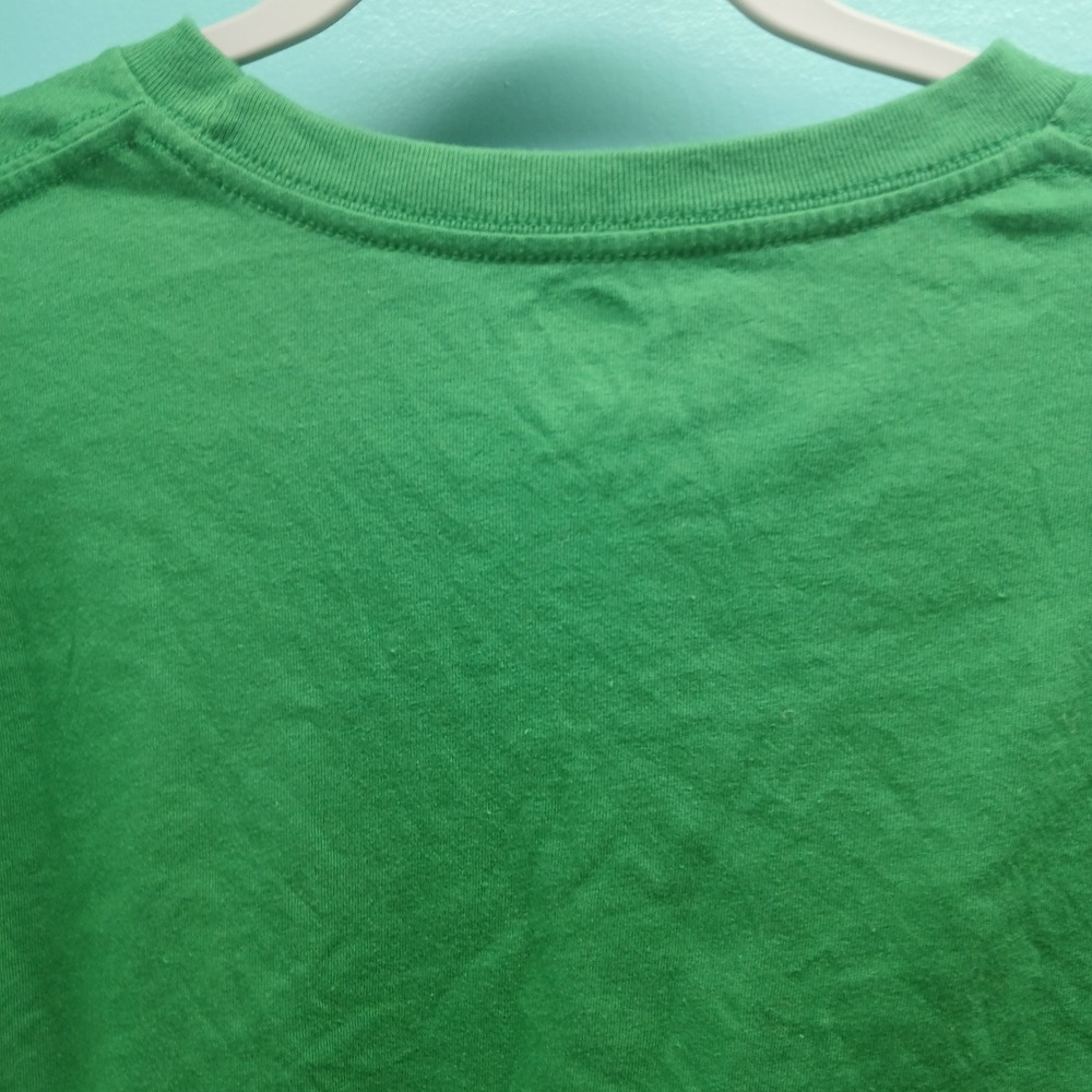 Way To Celebrate St Patricks Day Graphic T Shirt‎ Mens Medium Green Lucky Charm - Picture 4 of 11